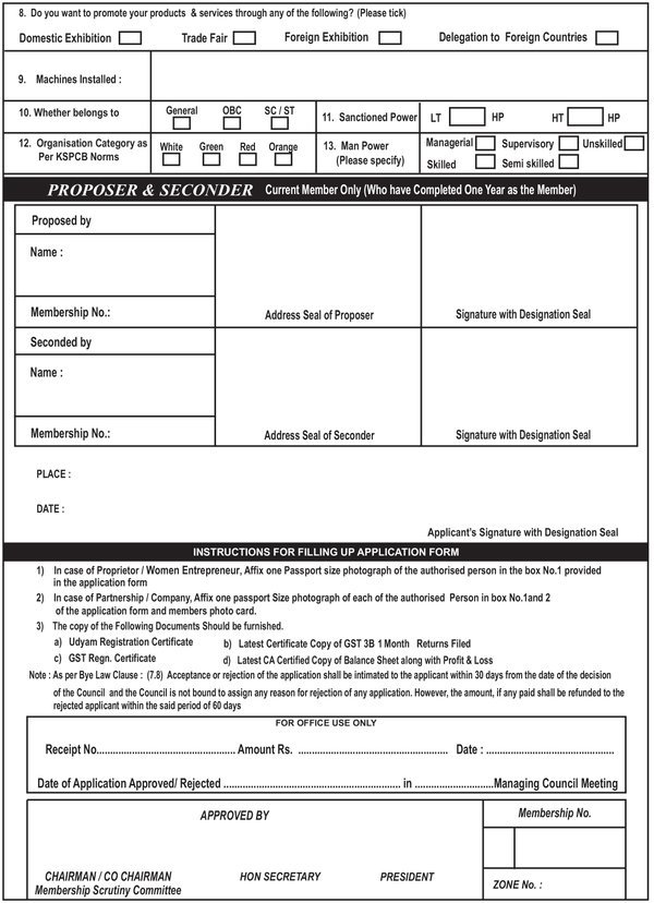 PIA Membership Application Form Page 2